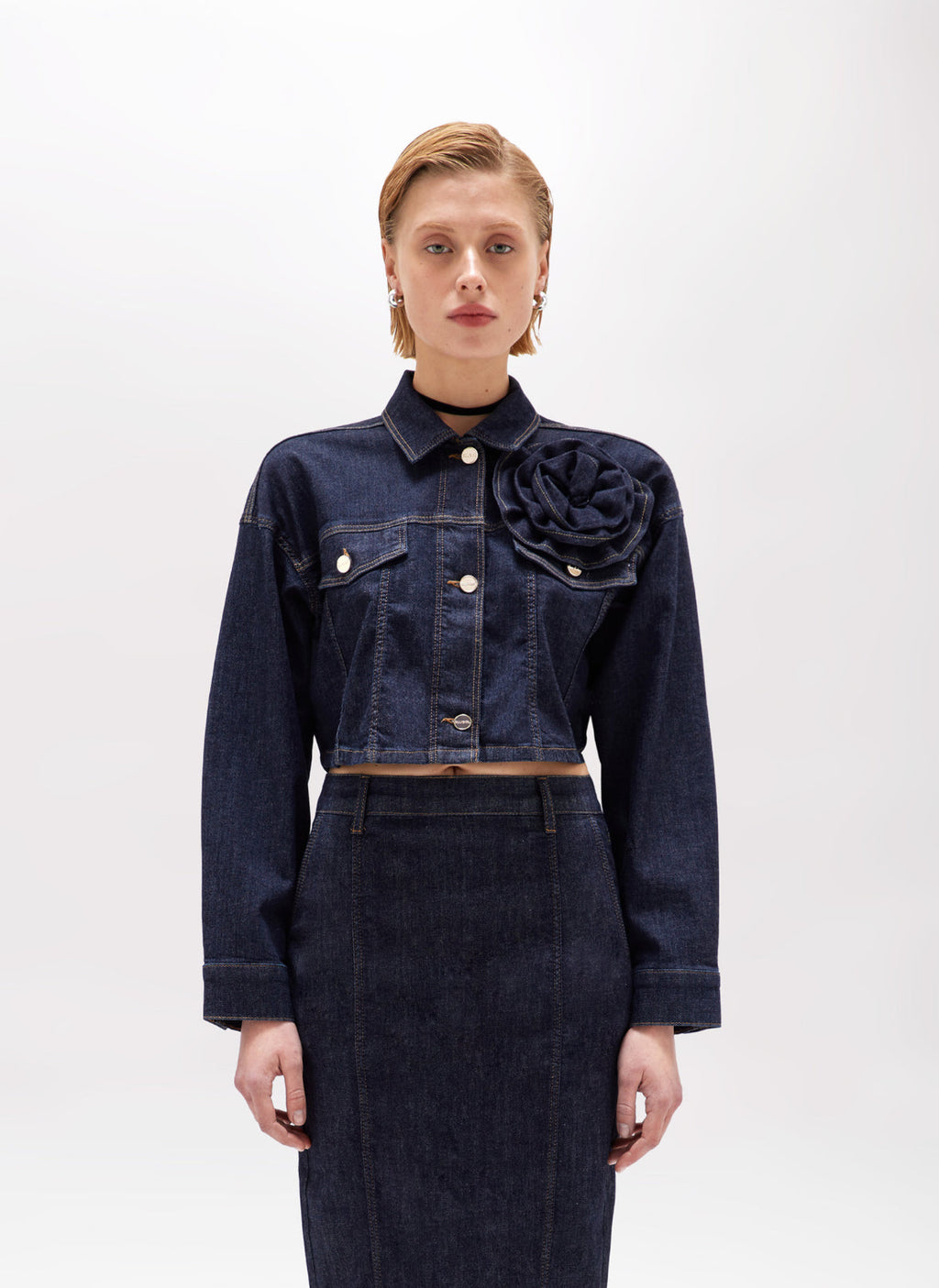 Giubbotto in denim Blugirl BLUGIRL PE25