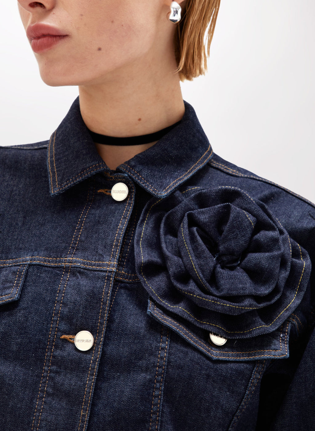 Giubbotto in denim Blugirl BLUGIRL PE25