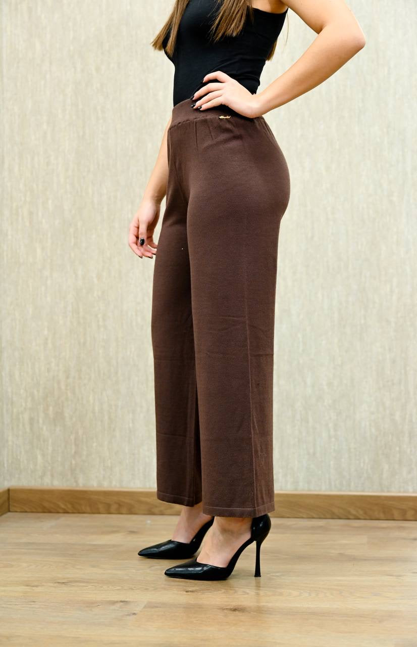 Pantalone crop in maglia Koralline