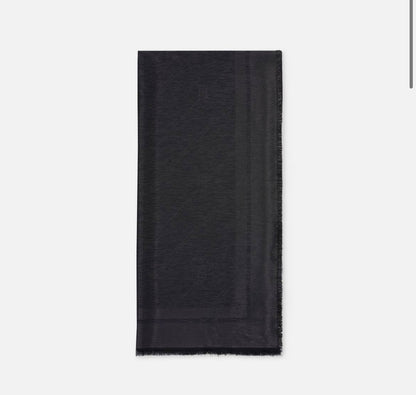 Elisabetta Franchi lurex jacquard pashmina