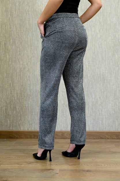 Pantalone in lurex Koralline