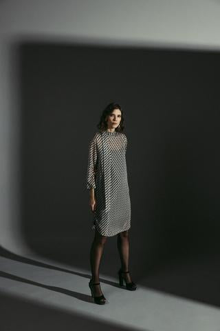 Sandro Ferrone Houndstooth Dress