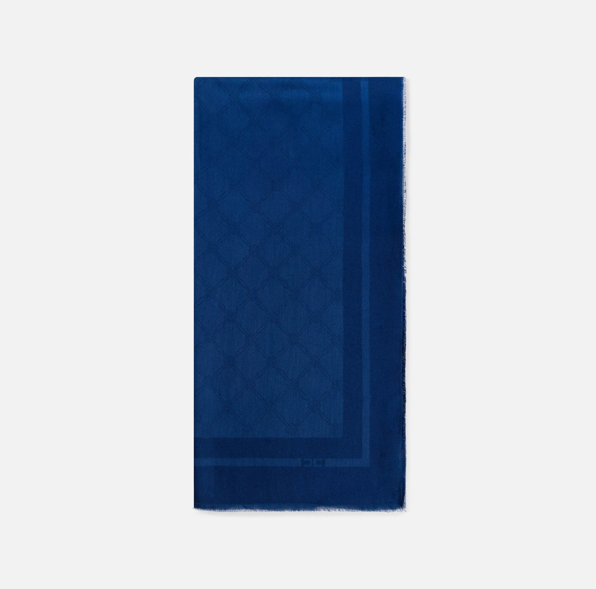 Pashimina grande con rombi jacquard Elisabetta Franchi Elisabetta Franchi PE25