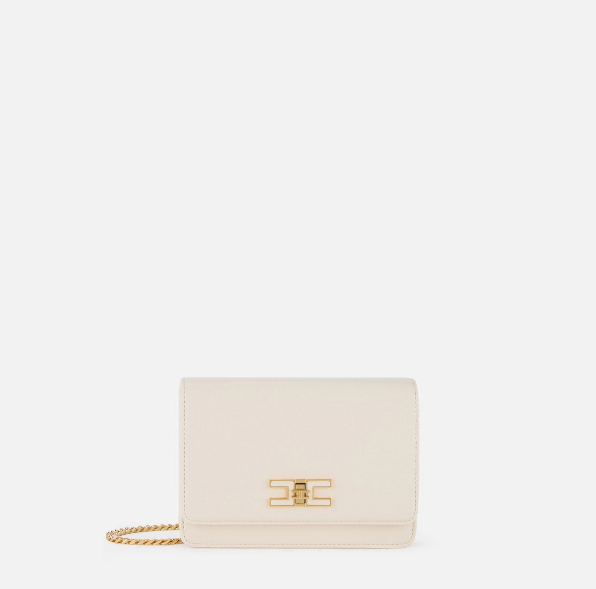 Tracolla piccola con placca logo Elisabetta Franchi Elisabetta Franchi PE25