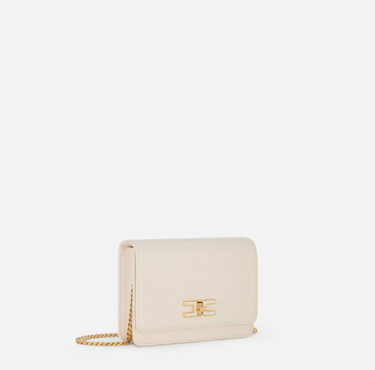 Tracolla piccola con placca logo Elisabetta Franchi Elisabetta Franchi PE25