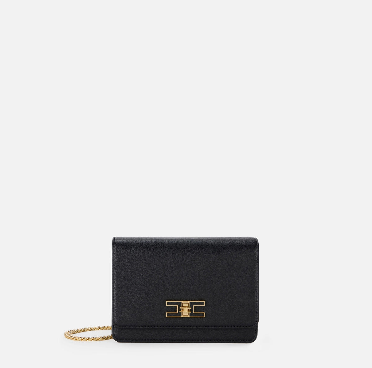 Tracolla piccola con placca logo Elisabetta Franchi Elisabetta Franchi PE25