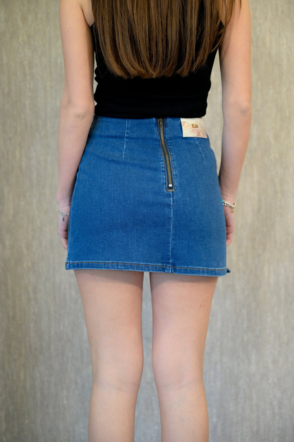 Minigonna in denim stretch Koralline Koralline PE25