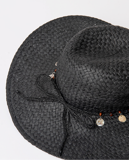 Cappello tipo rafia con dettagli monete Surkana SURKANA PE-25