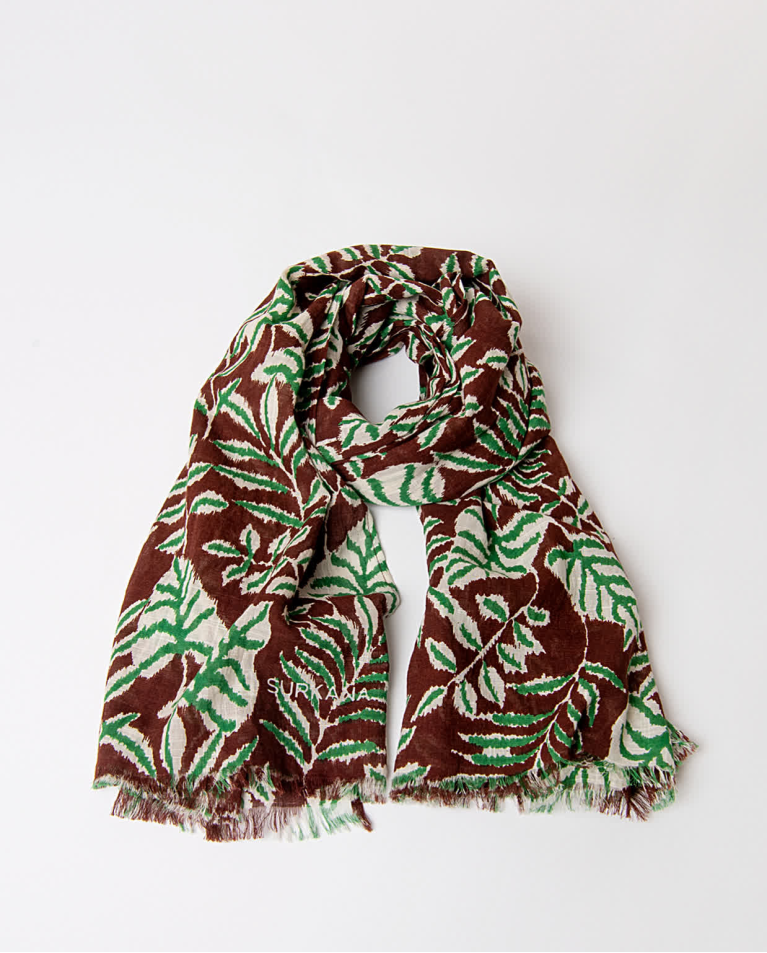 Foulard stampato rettangolare Surkana SURKANA PE-25