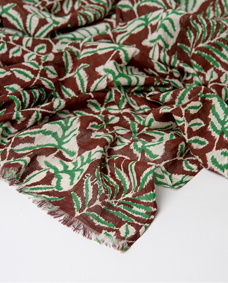 Foulard stampato rettangolare Surkana SURKANA PE-25